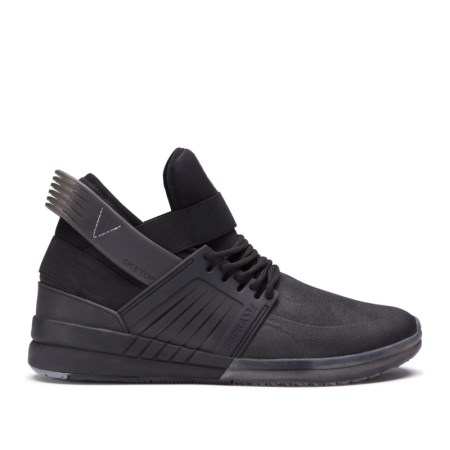 Supra Skytop V Svart Høye Sneakers Dame [NO-1-W675]